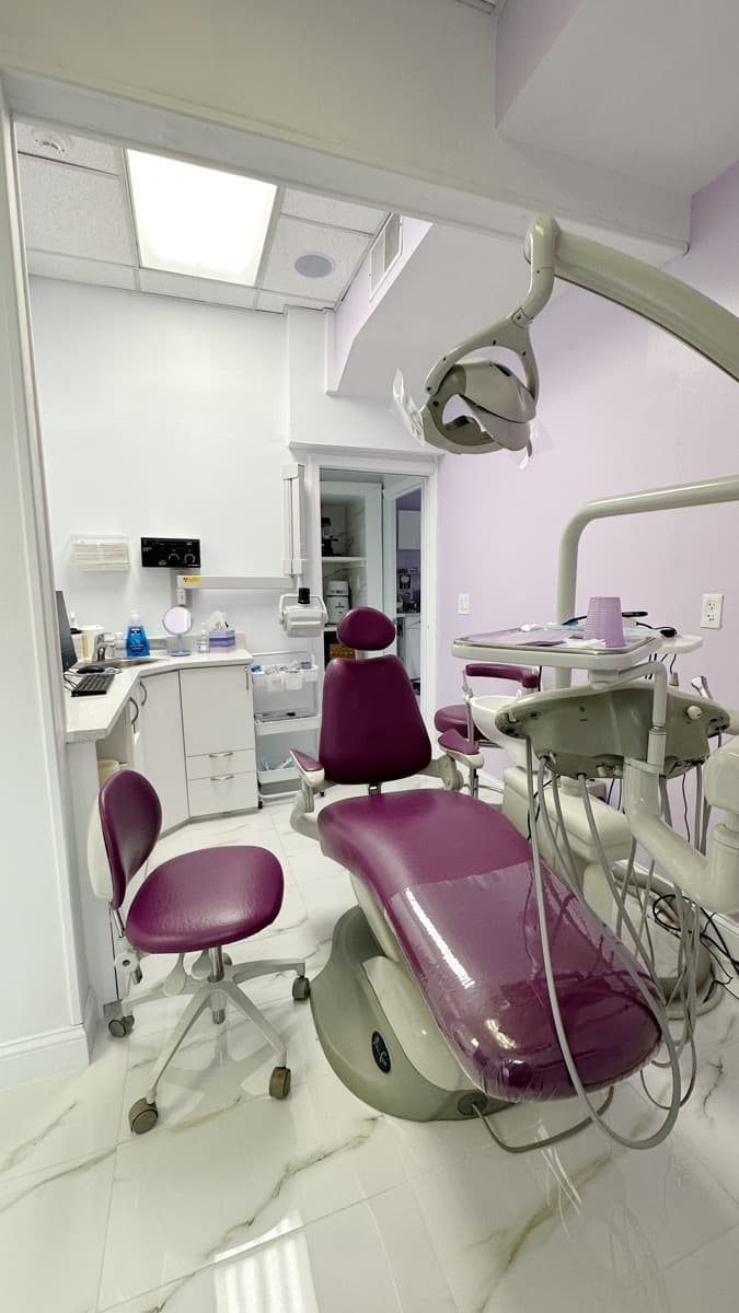 Modern treatment room